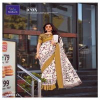 SIDDHARTH SILK MILLS WEAVER STORY UNIQUE COTTON BRASSO SAREES ONLINE