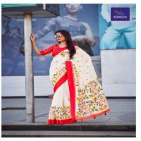 SIDDHARTH SILK MILLS WEAVER STORY UNIQUE COTTON BRASSO SAREES ONLINE