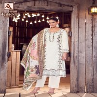 ALOK TABEER VOL 20 LAWN COMFORTABLE PAKISTANI DRESS MATERIAL