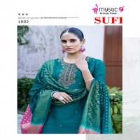 MYSTIC 9 SUFI VOL 1 BANGLORE SILK FULLY STITCH GORGEOUS LOOK SALWAR KAMEEZ SET