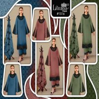 LAXURIA TRENDZ 1516 STAR GEORGETTE FULLY STITCH DESIGNER PAKISTANI 3PCS DRESS