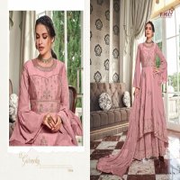 RIYAAZ BY VAMIKA GEORGETTE EMBROIDERY TRADITIONAL READYMADE TOP WITH PLAZZO & DUPATTA SET