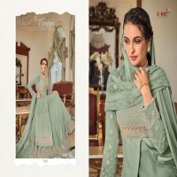 RIYAAZ BY VAMIKA GEORGETTE EMBROIDERY TRADITIONAL READYMADE TOP WITH PLAZZO & DUPATTA SET