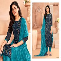 LIBBAS BY VISHNU GEORGETTE BRASSO GORGEOUS LOOK DRESS MATERIALS