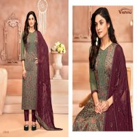 LIBBAS BY VISHNU GEORGETTE BRASSO GORGEOUS LOOK DRESS MATERIALS