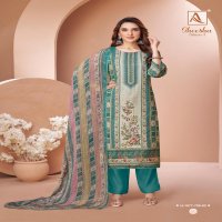ALOK SUITS PRESENT BY SHEESHA VOL 3 NEW DESIGNER UNSTITCHED SUITS