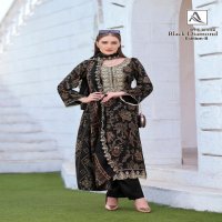 ALOK SUIT LAUNCH BLACK DIAMOND VOL 8 RAYON PAKISTANI SUITS