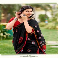 SR PUMPUM VOL 15 MUL MUL COTTON UNIQUE DESIGN SAREE
