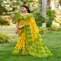 SR PUMPUM VOL 15 MUL MUL COTTON UNIQUE DESIGN SAREE