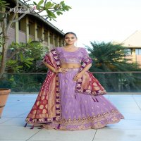 ANANTESH LIFESTYLE 5046 COSMOS VISCOSE SEMI STITCH STYLISH LEHENGA BLOUSE WITH DUPATTA