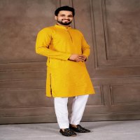 SHAAB JI VOL 1 RAYON SHIFLLI READYMADE FASHIONABLE DESIGN MENS KURTA