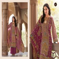 NUSRAT VOL 5 BY BELLIZA DESIGNER MODAL VISCOSE MUSLIN PAKISTANI UNSTITCHED SUITS