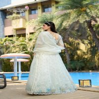 ANANTESH LIFESTYLE 5047 HIT DESIGN ORGANZA SEMI STITCH CHANIYA CHOLI ONLINE