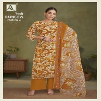 ALOK LAUNCH RAINBOW VOL 4 COTTON PAKISTANI STYLE SUIT FOR WOMEN