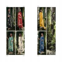 GANGA PRESENT IRAGAI WHOLESALE PREMIUM COTTON PRINTED WITH HAND WORK TRENDY SALWAR SUITS