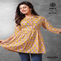 POINT 8 DEEPTEX PRINTS LAUNCH ROCKSTAR VOL 1 COTTON PLUS SIZE WESTERN STYLISH TOP