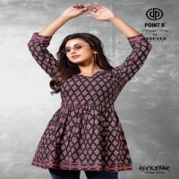 POINT 8 DEEPTEX PRINTS LAUNCH ROCKSTAR VOL 1 COTTON PLUS SIZE WESTERN STYLISH TOP
