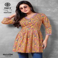 POINT 8 DEEPTEX PRINTS LAUNCH ROCKSTAR VOL 1 COTTON PLUS SIZE WESTERN STYLISH TOP