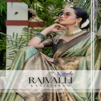 RAJVALLI BY SETHNIC LIFESTYLE KANJIVARAM SILK EXCLUSIVE SAREE FOR WOMENS