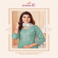 AANCHI SUMERA ROMAN SHIMMER FULLY STITCH ETHNIC STYLE LADIES SUITS