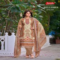 Jash Belliza Vol-4 Wholesale Pure Cotton Fabrics Printed Dress Material