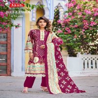 Jash Belliza Vol-4 Wholesale Pure Cotton Fabrics Printed Dress Material
