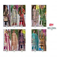 Jash Belliza Vol-4 Wholesale Pure Cotton Fabrics Printed Dress Material