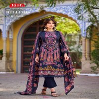 Jash Belliza Vol-4 Wholesale Pure Cotton Fabrics Printed Dress Material