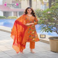 MYSTIC9 PRESENT SABRI VOL 6 RAYON READYMADE FANCY SUITS