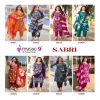 MYSTIC9 PRESENT SABRI VOL 6 RAYON READYMADE FANCY SUITS