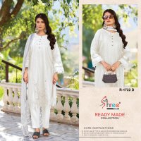 SHREE FABS R-1722 READYMADE COTTON LAWN MODERN PAKISTANI SUIT FOR WOMENS