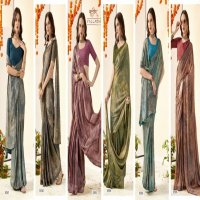 VALLABHI PRINTS SHREYA VOL 3 CASUAL BRASSO SAREE FOR WOMENS