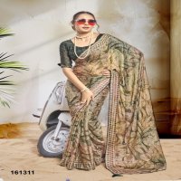 SHIVANSHI VOL 1 BY VALLABHI PRINT CHIFFON GORGEOUS LOOK SAREES
