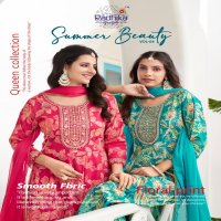 SUMMER BEAUTY VOL 4 BY RADHIKA LIFESTYLE COTTON FULL STITCH BIG SIZE INDIAN LADIES SUIT