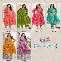 SUMMER BEAUTY VOL 4 BY RADHIKA LIFESTYLE COTTON FULL STITCH BIG SIZE INDIAN LADIES SUIT