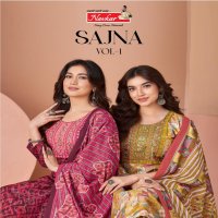 NAVKAR SAJNA VOL 1 COTTON PRINT READYMADE CASUAL SUIT FOR WOMENS