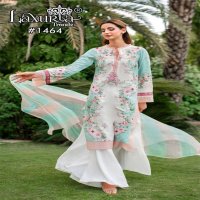 1464 BY LAXURIA TRENDZ MUSLIN READYMADE FASHIONABLE PAKISTANI SUITS