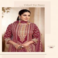 ALOK SUITS KAARA WHOLESALE PURE ZAM COTTON FANCY PRINT WITH HAND WORK CLASSIC DRESS MATERIAL