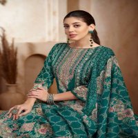 ALOK SUITS KAARA WHOLESALE PURE ZAM COTTON FANCY PRINT WITH HAND WORK CLASSIC DRESS MATERIAL