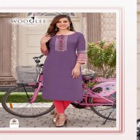 SALONEE VOL 8 BY WOOGLEE RAYON FULLY STITCH SHOP TRENDY LONG KURTIS