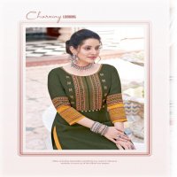 SALONEE VOL 8 BY WOOGLEE RAYON FULLY STITCH SHOP TRENDY LONG KURTIS