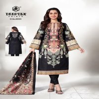 DEEPTEX PRINTS ROOHI ZARA VOL 6 COTTON LAWN UNSTITCH PAKISTANI FANCY DRESS MATERIAL