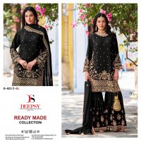 DEEPSY SUITS D-923 READYMADE CHINON ETHNIC PAKISTANI PLAZZO KURTI WITH DUPATTA