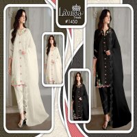 1450 BY LAXURIA READYMADE FOX FASHIONABLE DESIGN PAKISTANI KURTI PANT WITH DUPATTA
