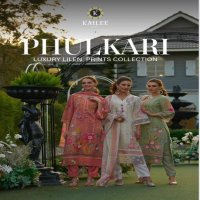 KAILEE FASHION PHULKARI READYMADE LINEN PREMIUM SALWAR KAMEEZ