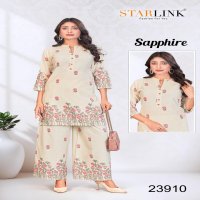 SAPPHIRE BY STARLINK JAIPUR COTTON FLEX READYMADE STYLISH COMBO CO-ORD SETS