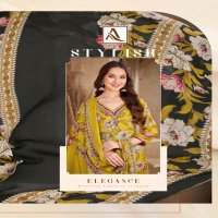 ALOK SUIT PRESENT RAABIA MUSLIN FANCY HAND WORK UNSTITCH SALWAR SUIT