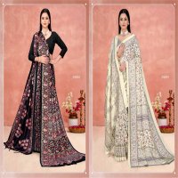 SILK VILLA PASHMINA SAREE WITH SHAWAL VOL 31 WINTER SPECIAL PASHMINA SAREE EXPORTS