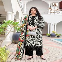 ALOK ARUNIKA VOL 3 CAMBRIC PRINT UNIQUE COLOURS SALWAR KAMEEZ