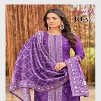AANCHI KIA VOL 1 VICHITRA SILK READYMADE CASUAL SUIT FOR WOMENS